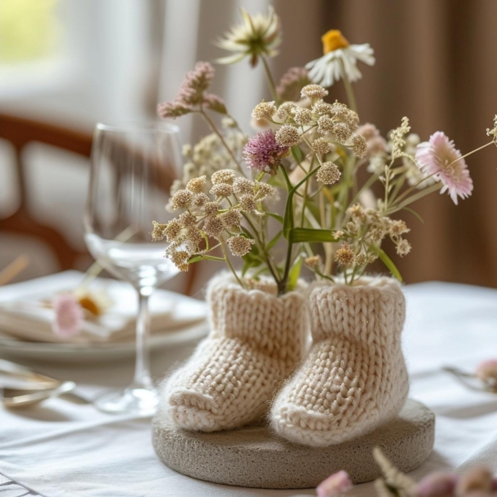 New pink baby booties, Baby shoes, crochet shoes, newborn shoes, girl shoes - Picture 9 of 10